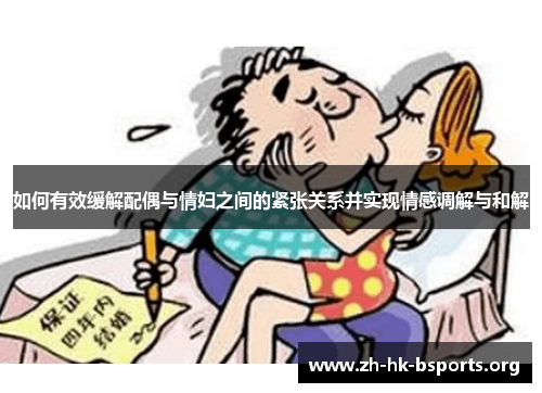 如何有效缓解配偶与情妇之间的紧张关系并实现情感调解与和解 如何有效缓解配偶与情妇之间的紧张关系并实现情感调解与和解