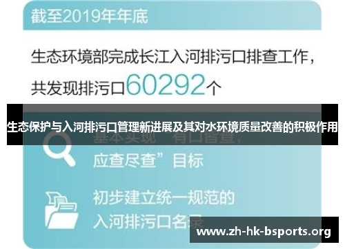 生态保护与入河排污口管理新进展及其对水环境质量改善的积极作用 生态保护与入河排污口管理新进展及其对水环境质量改善的积极作用